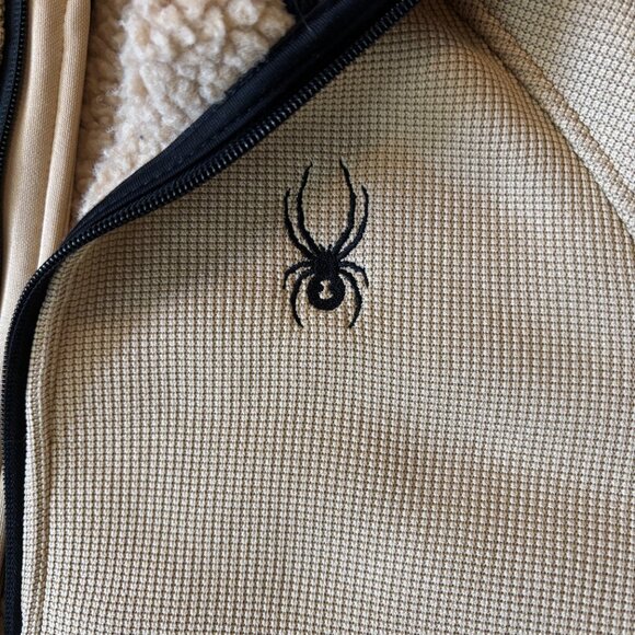 Spyder Fleece Lined Full Zip Men's Jacket - Picture 3 of 6